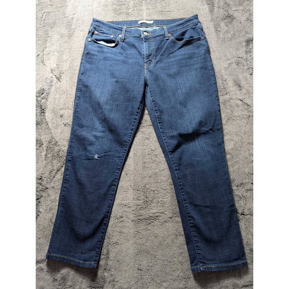 Levi's Boyfriend Fit Jeans Women's Size 32 Dark Wash